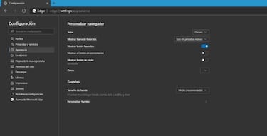 Cómo poner el modo oscuro en Microsoft Edge Chromium