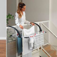 Seca la colada dentro o fuera de casa con estos 10 tendederos para todas las necesidades