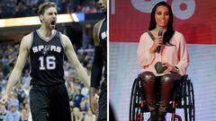 Pau Gasol y Teresa Perales, medalla al m&eacute;rito al trabajo.