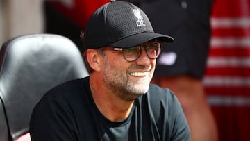 Soccer Football - Premier League - Southampton v Liverpool - St Mary's Stadium, Southampton, Britain - August 17, 2019 Liverpool manager Juergen Klopp REUTERS/Hannah McKay EDITORIAL USE ONLY. No use with unauthorized audio, video, data, fixture l