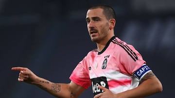 Bonucci no tiene lesiones, pero sigue siendo duda para el Barça