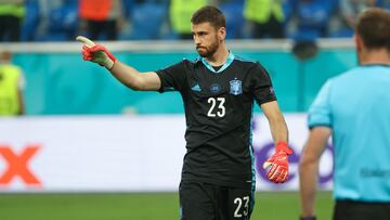 02/07/21  PARTIDO EUROCOPA 2020  CUARTOS 
 ESTADIO SAN PETERSBURGO
 SUIZA - SELECCION ESPA&Atilde;AOLA ESPA&Atilde;A 
 TANDA DE PENALTIS  UNAI SIMON