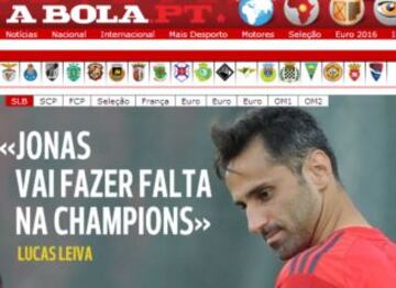 Portadas de la prensa extranjera