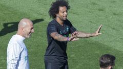 Marcelo y Theo alivian a Zidane