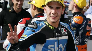 Andrea Migno saldr芍 primero tras la sanci車n de Ono.