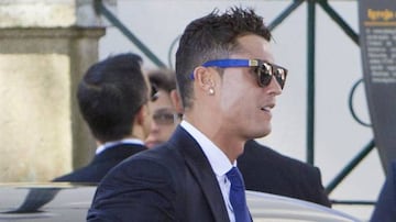 Real Madrid footballer Cristiano Ronaldo