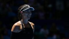 Garbi&ntilde;e Muguruza elimina a Carla Su&aacute;rez en primera ronda del torneo de Sidney.