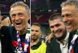 La broma madridista de Khabib que dejó a cuadros a Luis Enrique: la reacción es para verla