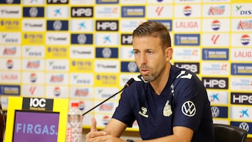 11/09/2025 FUTBOL SEGUNDA DIVISION TEMPORADA 25/26 Rueda de prensa de Luis Garcia