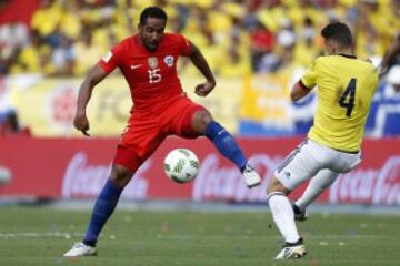 Colombia vs Chile en Barranquilla.