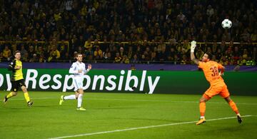 0-1. Gareth Bale marcó el primer gol.