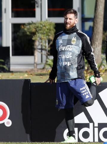 Entrenamiento de Argentina: se sumaron Armani, Higuaín...