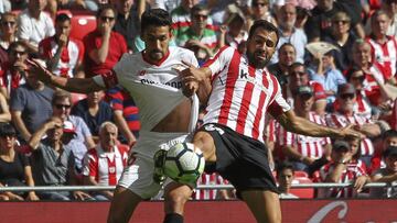 Balenziaga, ante el Sevilla