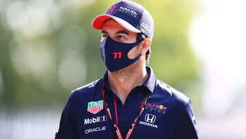 Checo Pérez sobre la penalización en Italia: "Era mi curva"