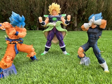 ¿Lo veremos así en la nueva película? La figura de Broly que desata su poder