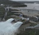 El embalse luso-español que dijeron que nunca se llenaría: este año se han abierto las compuertas varias veces