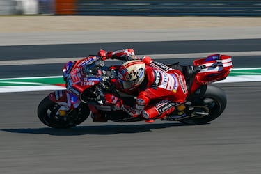 El piloto de Ducati Team, Marc Márquez, terminó en la quinta posición.