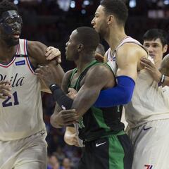 Ben Simmons: "El objetivo ahora es ser mejores que los Celtics"