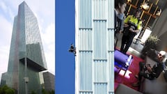 El 'Spiderman francés' escala un hotel de Barcelona: ¡genial!