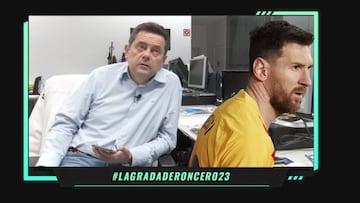 Roncero contesta por qué le quita méritos a Messi