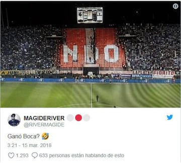 Los mejores memes del Superclásico Boca-River