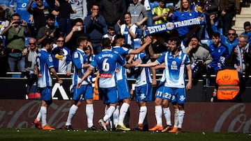 Espanyol con Carlos Sánchez  mantiene viva la llama europea