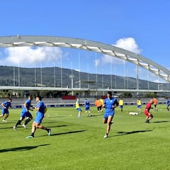 Lezama se viste de azul