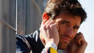 <b>SINCERO. </b>Webber no oculta que el gran rival de Red Bull para el Mundial 2011 es Ferrari.