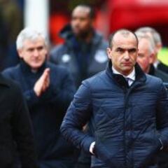 Roberto Martínez, candidato a suplir a Mancini en el Inter