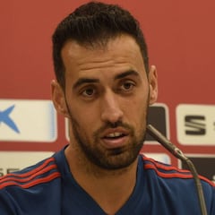 Busquets: "Es un orgullo tener a Ramos de capitán"