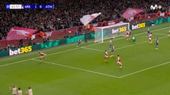 Un pesadilla en 13′: vean cómo ha atropellado sin piedad el Arsenal al Atleti