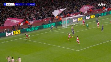 Un pesadilla en 13′: vean cómo ha atropellado sin piedad el Arsenal al Atleti