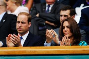 El Prícipe Guillermo y su esposa, Kate Middleton.