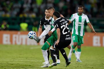 Gran partido en el Atanasio Girardot entre Nacional y Olimpia. El equipo colombiano dejó escapar la victoria.