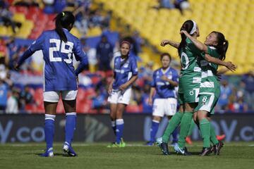 Millonarios venció 2-1 a La Equidad en la primera fecha de la Liga Águila Femenina. 