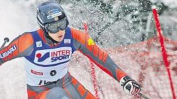 <b>OTRO 'TOP TEN'. </b>María José Rienda no pisó podio, pero volvió a meterse entre las diez primeras.