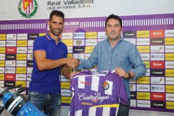 Javier Moyano, nuevo jugador del Valladolid.