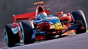 <b>TOMA DE CONTACTO. </b>Alguersuari, con el GP2 ayer en Jerez.