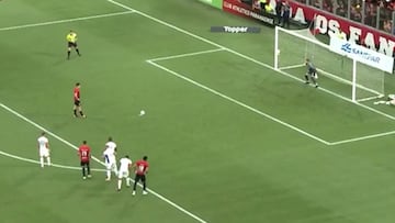 Brazilian goalkeeper goes from hero to villain in an instant after saving a penalty