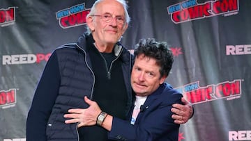 A lágrima viva: Michael J. Fox y Christopher Lloyd (Regreso al Futuro) protagonizan el reencuentro más emotivo