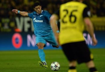 0-1. Hulk anota el primer tanto.