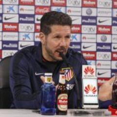 Simeone da un descanso a los suyos tras el partido Balaídos