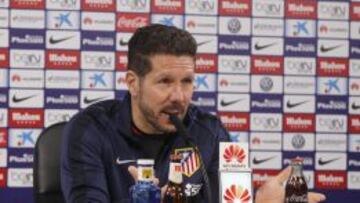 Simeone da un descanso a los suyos tras el partido Balaídos