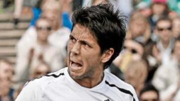<b>AFINADO. </b>Verdasco saca lo mejor de su juego en la hierba londinense.