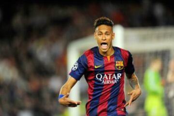 Neymar (Brasil) - FC Barcelona.