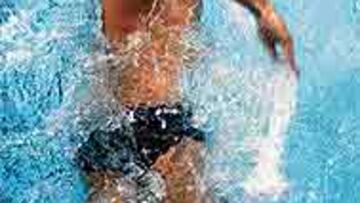 <b>MÁS DE TRES METROS.</b> La brazada de Thorpe supera los tres metros.