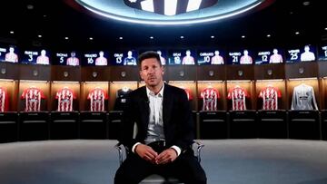 Simeone: "Pedí al club que nadie se fuera y por eso sigo..."