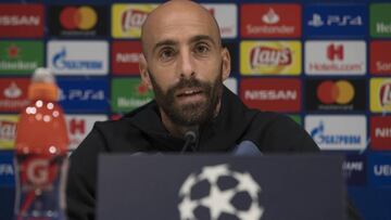 Borja Valero: "Si puedo elegir, espero que no est¨¦ Messi"