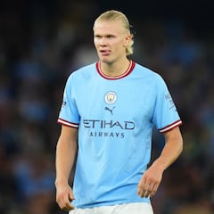 Erling Haaland lleva más goles que 15 equipos en la Premier League