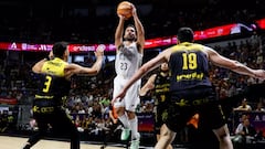 Resumen de la Laguna Tenerife vs Real Madrid, jornada 9 de la Liga Endesa